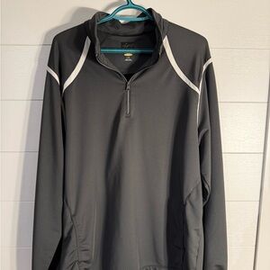 Greg Norman Collection Black and White Lightweight Shirt Jacket